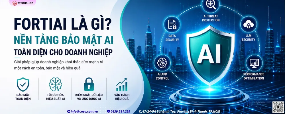 alt="FortiAI là giải pháp bảo mật AI của Fortinet cho doanh nghiệp triển khai GenAI an toàn"