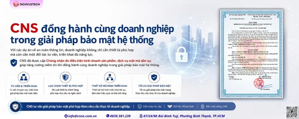 alt="CNS được cấp chứng nhận đủ điều kiện kinh doanh sản phẩm dịch vụ mật mã dân sự mang đến giải pháp bảo mật doanh nghiệp"